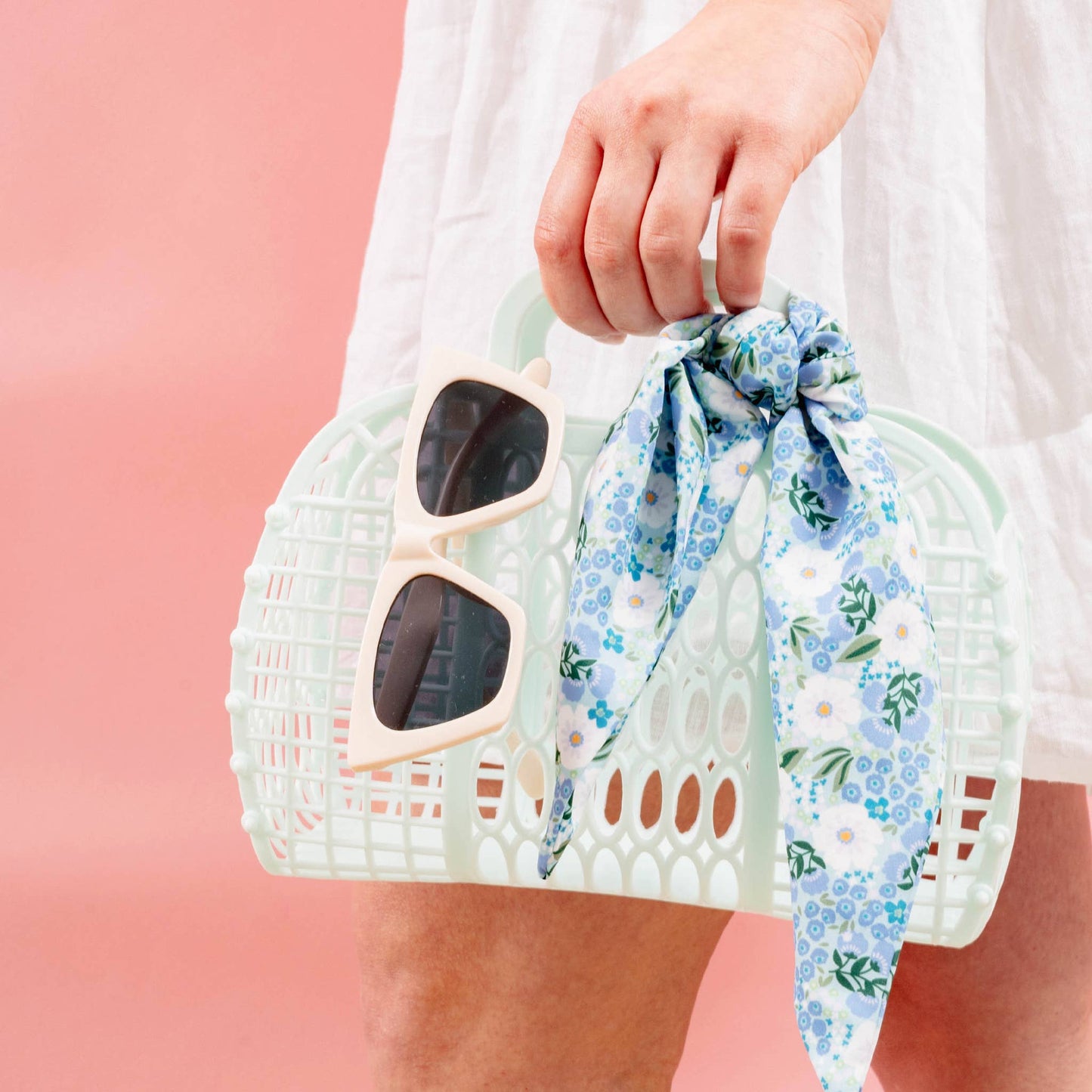So-Jelly Basket - Aqua