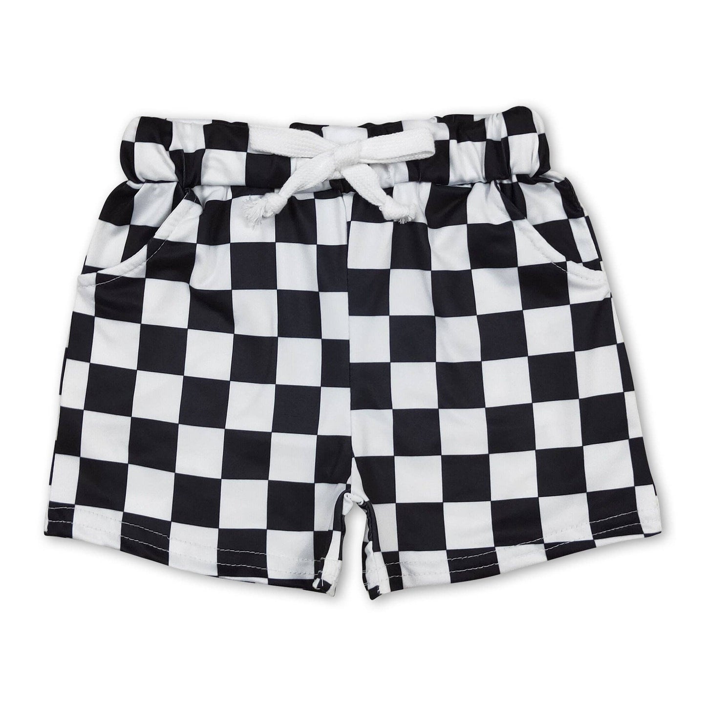 Boys checkered shorts