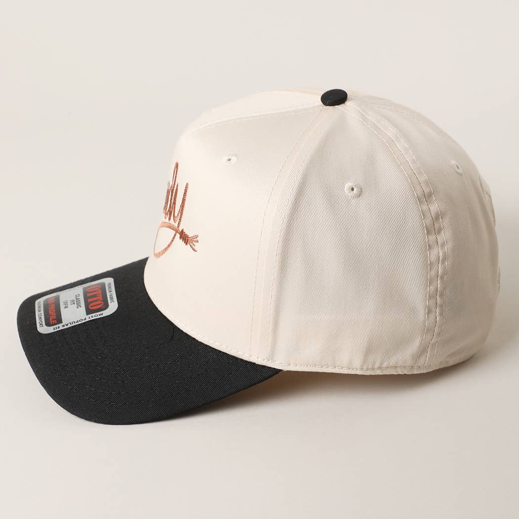 Howdy Embroidered Classic Two-Tone Trucker Hat