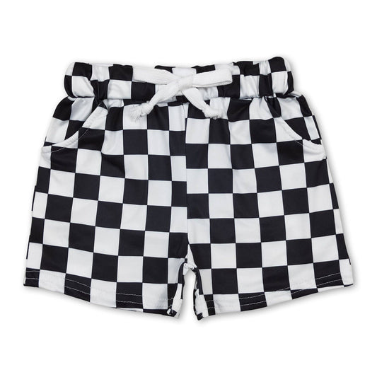 Boys checkered shorts
