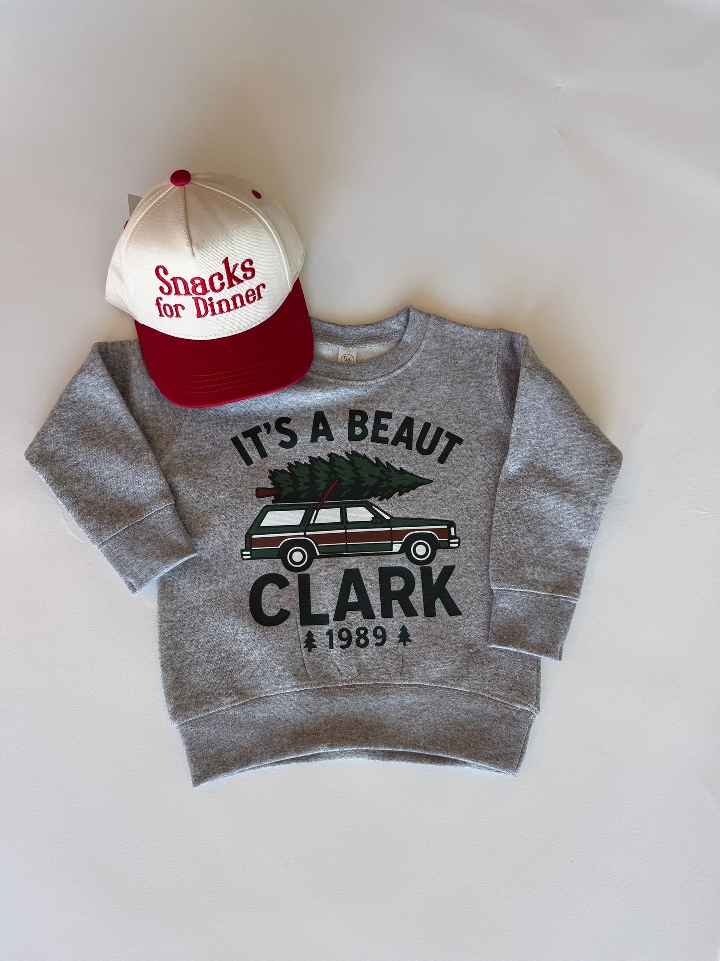 It’s a Beaut Clark crewneck