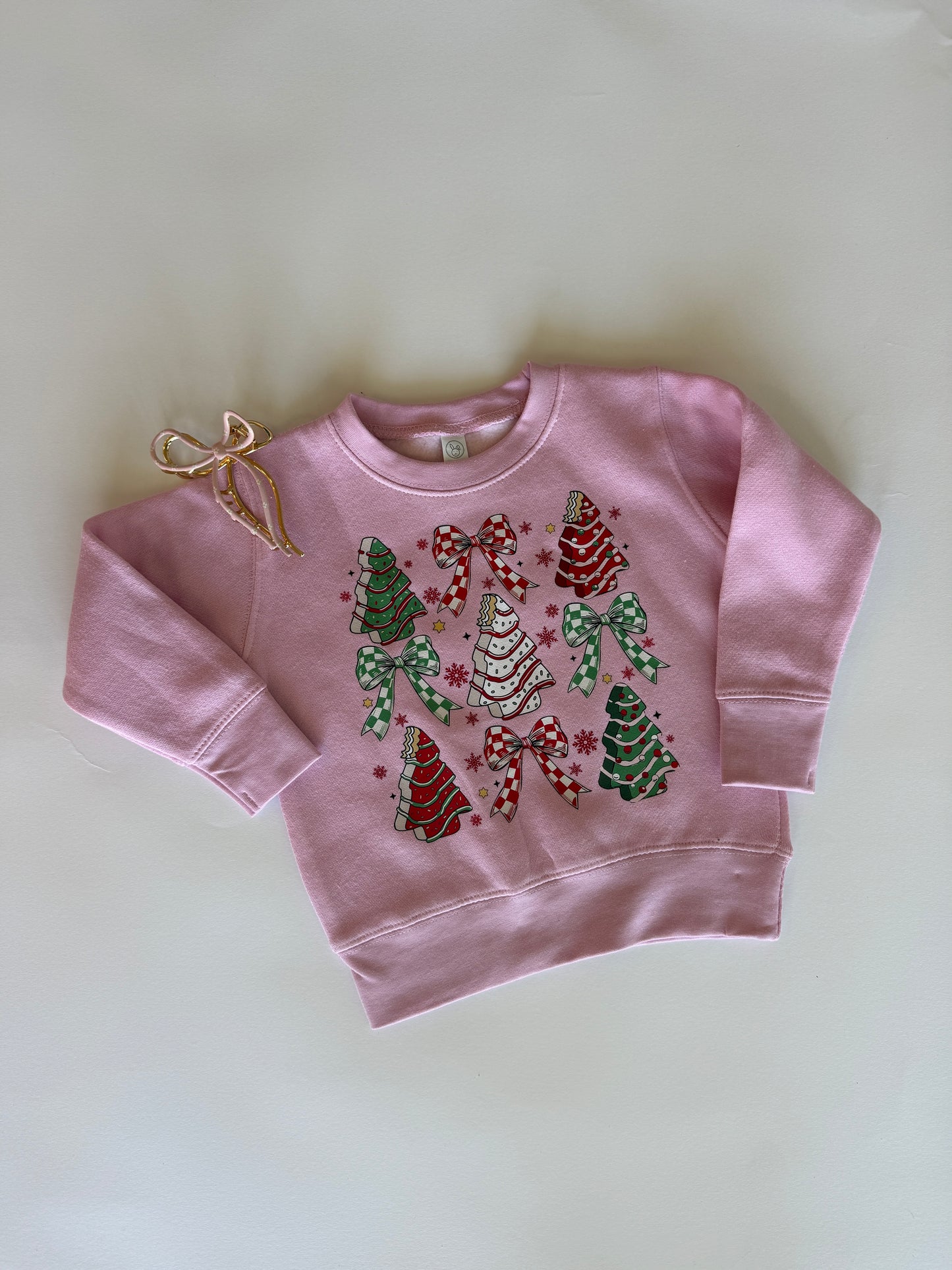 Little Debbie Pink crewneck