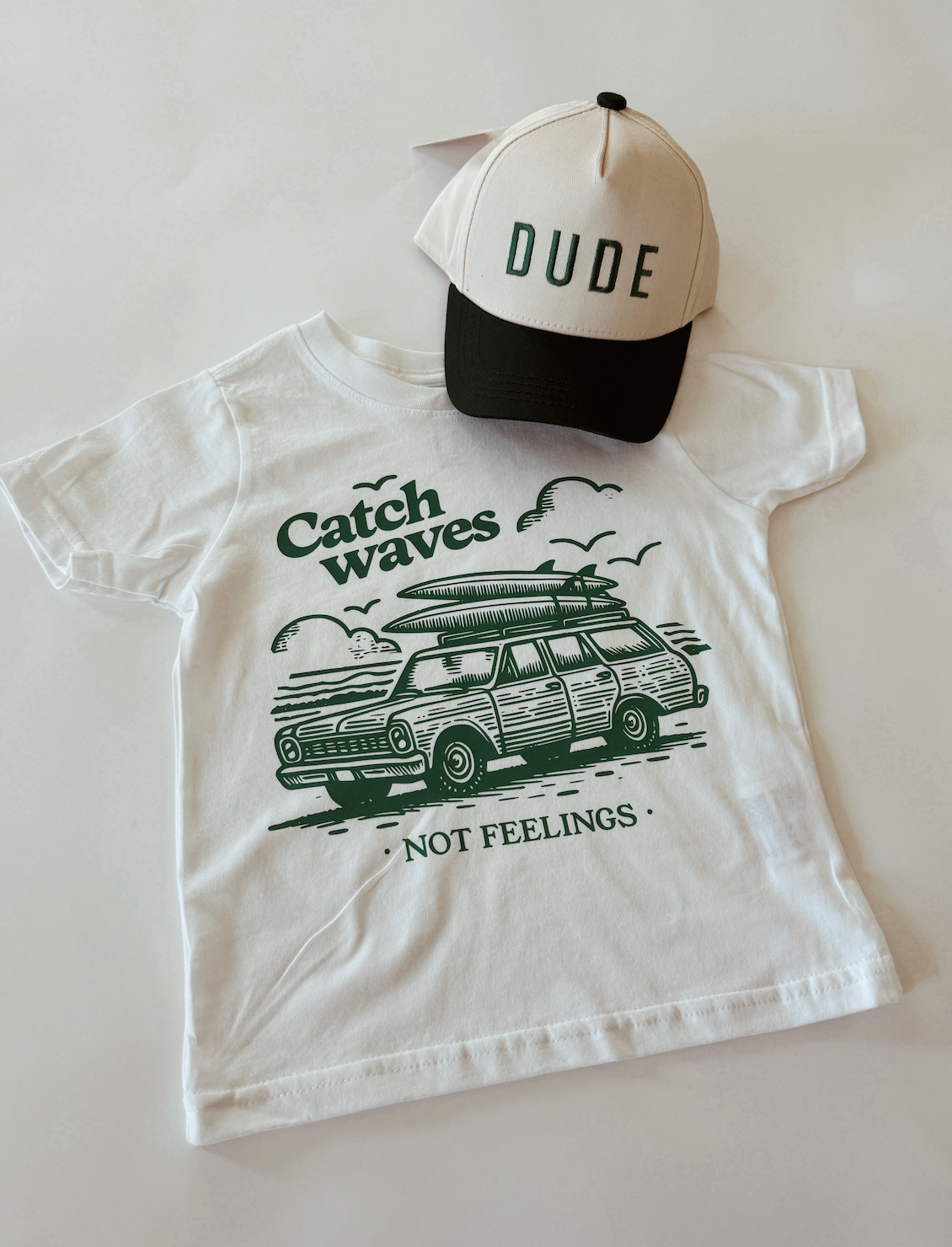 Catch Waves boys graphic tee