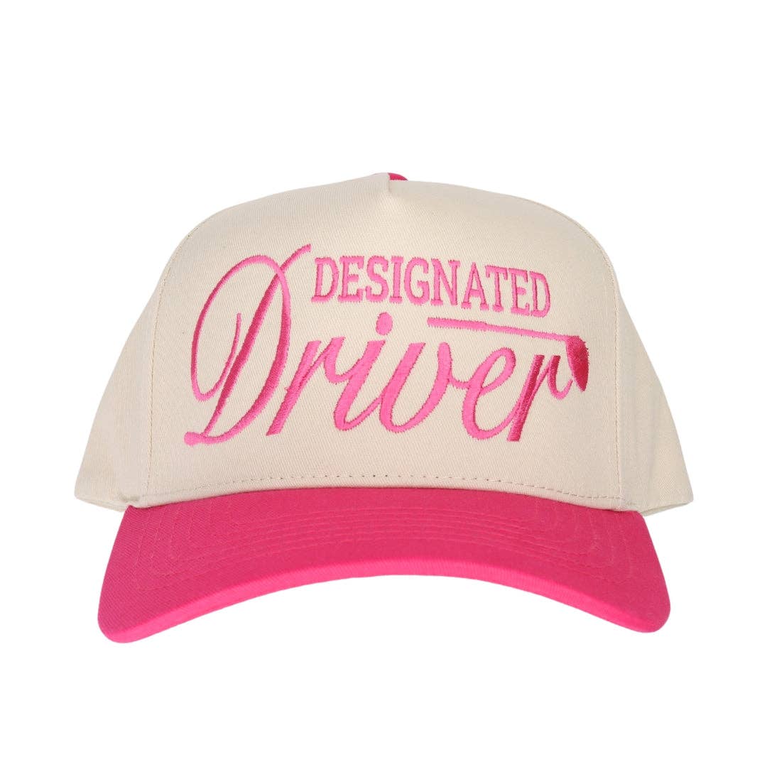 Designated Driver Embroidered Trucker Hat