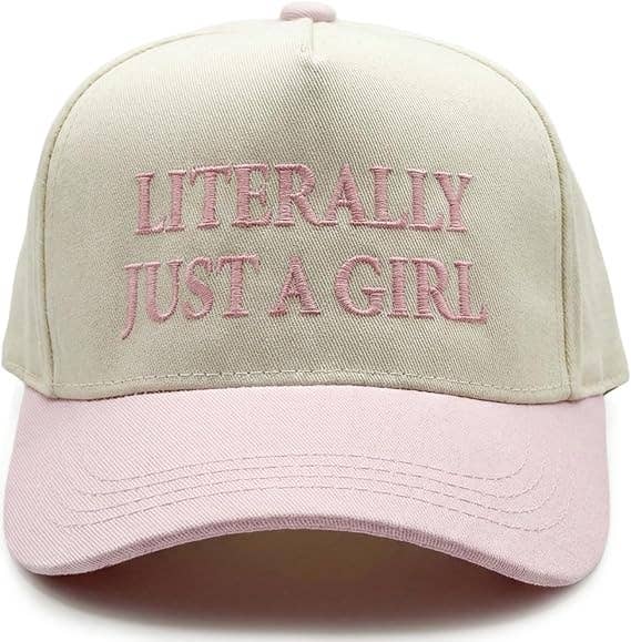Literally Just a Girl kids trucker hat