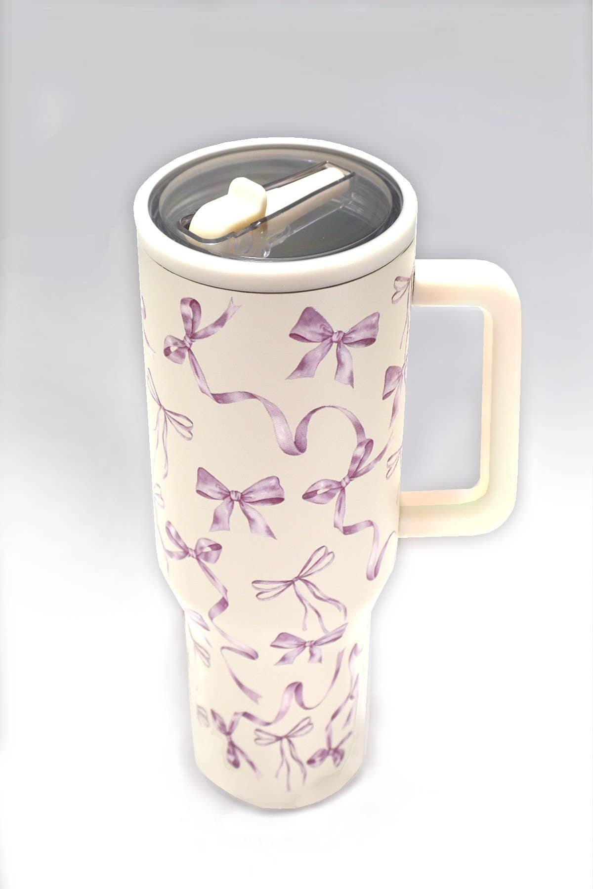 40oz Cherry & Bow Tumbler