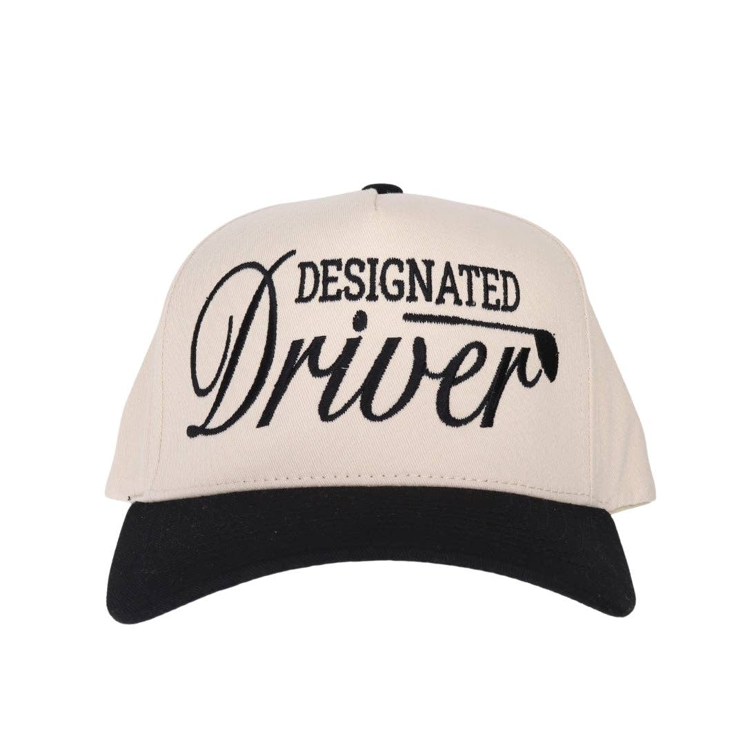 Designated Driver Embroidered Trucker Hat